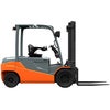 Electric counterbalanced forklift BT Cargo E8-series, 4-wheel 5 ton