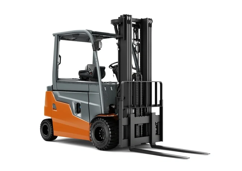 Electric counterbalanced forklift BT Cargo E8-series, 4-wheel 3.5 ton